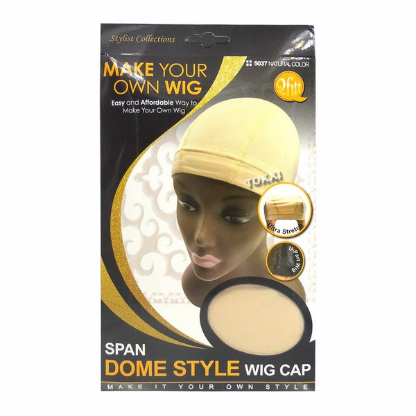 Qfitt Make Your Own Wig Span Dome Style Wig Cap #5037 Natural Color