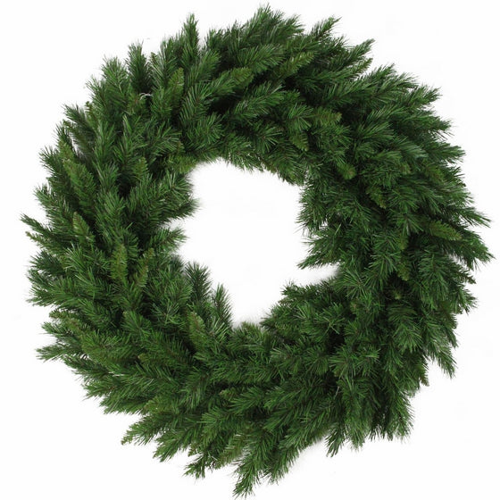 Northlight V03944 Lush Mixed Pine Artificial Christmas Wreath, 24"