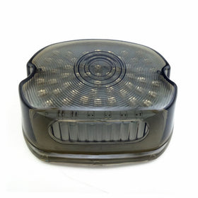 PACASK Brake Turn Signal Lights Smoked Harley Davidson Taillights LED for 91-10 Harley Sportster Softail Dyna Lay Down