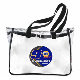 Chase Elliott #9 NASCAR Clear Tote Bag