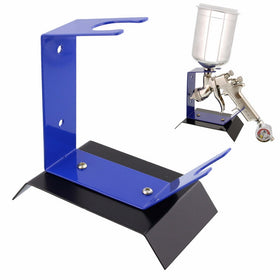 TCP Global Brand Benchtop Gravity Feed Spray Gun Holder Stand, Holds Auto Paint HVLP Guns, Table or Bench Top