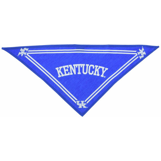 Collegiate Kentucky Wildcats Pet Bandana, Small - Dog Bandana must-have for Birthdays, Parties, Sports Games etc..