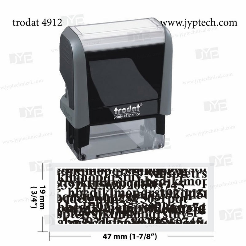 Trodat Printy 4912 Self-Inking ID Protection Stamp