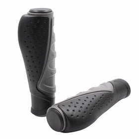 TRELC Antislip Bicycle Handlebar Grips Protector For Bicycle/ Mountain Bike/ Road Bike/ Folding Bike (BlackGrey)