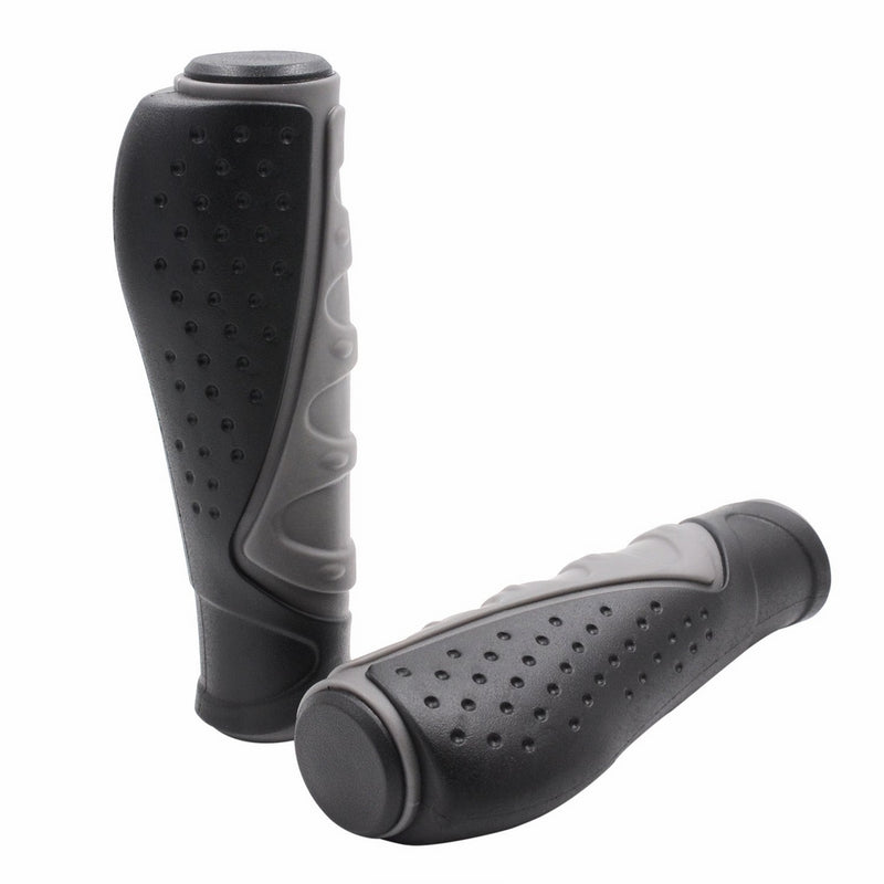 TRELC Antislip Bicycle Handlebar Grips Protector For Bicycle/ Mountain Bike/ Road Bike/ Folding Bike (BlackGrey)