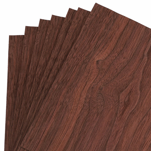 Walnut Veneer 8" x 8", 7-Piece