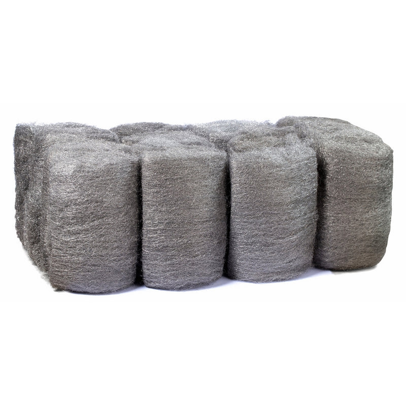 16 Pads Steel Wool, Very Fine No. 0000, Finest Grade, High-Quality Scouring Pad, For Cast Iron, Dishes, Pots, Pans and For All-Purpose.