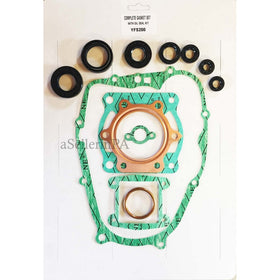 Complete Gasket & Oil Seal Kit Top and Bottom End Set YAMAHA BLASTER 200 1986-2006