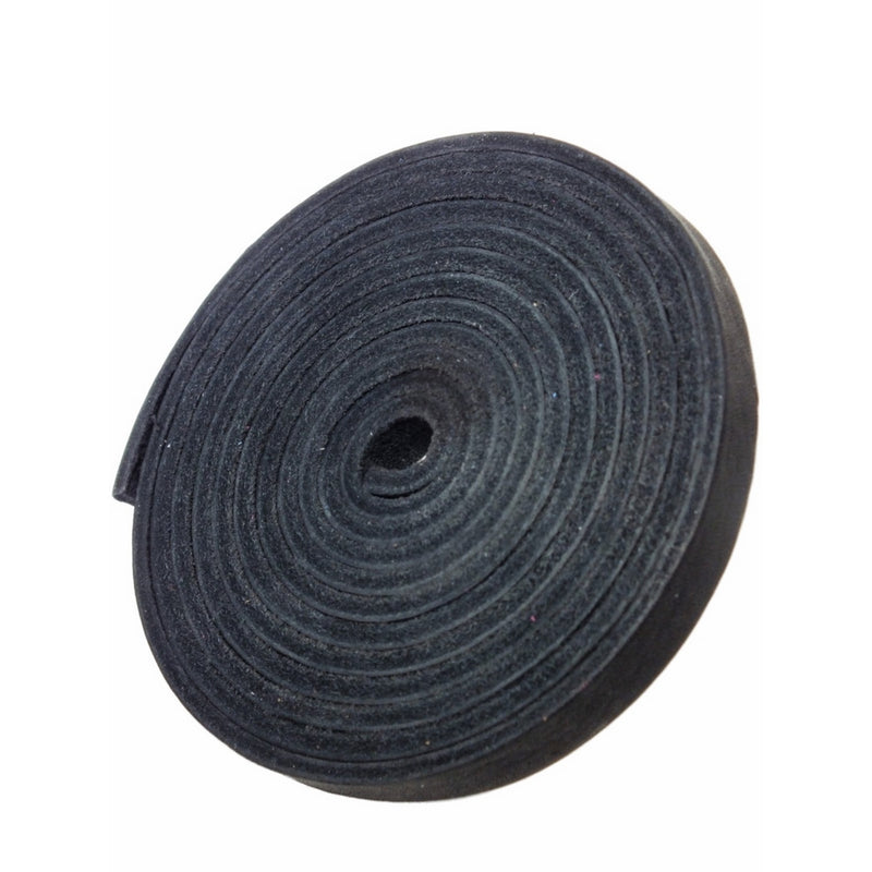Leather Strap 3/8 Inch Wide 72 Inches Long by TOFL (Black)