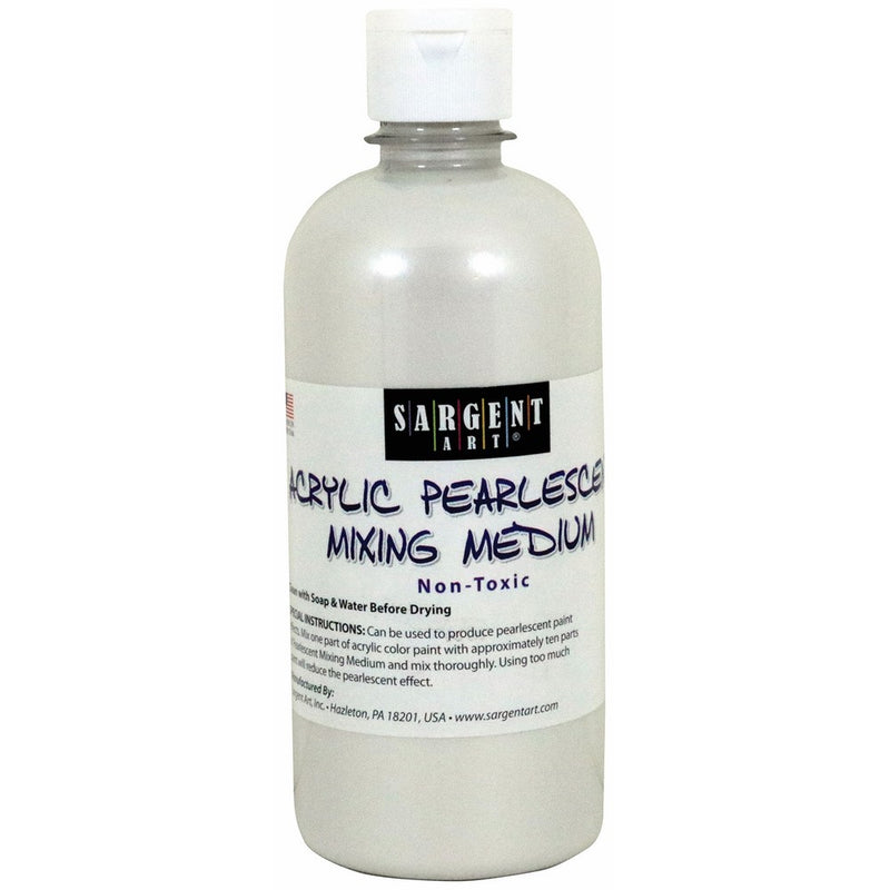Sargent Art 22-8813 16-Ounce Pearlescent Mixing Medium