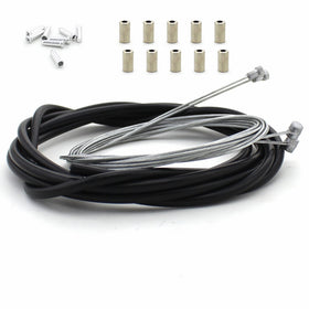 Zicome Bike Bicycle Brake Cable and Housing Set - Basic Brake Cable Replacement Kit for Your Bike