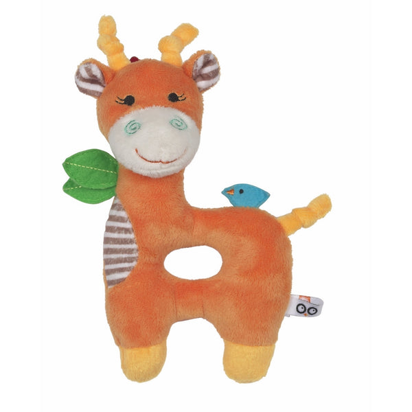 Baby Buddy Rattle - Giraffe/Orange