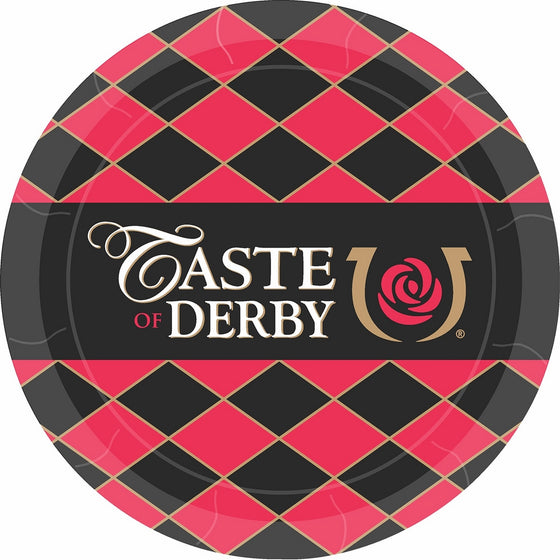 Kentucky Derby Icon 9" Paper Plates by Westrick - 8/pkg.