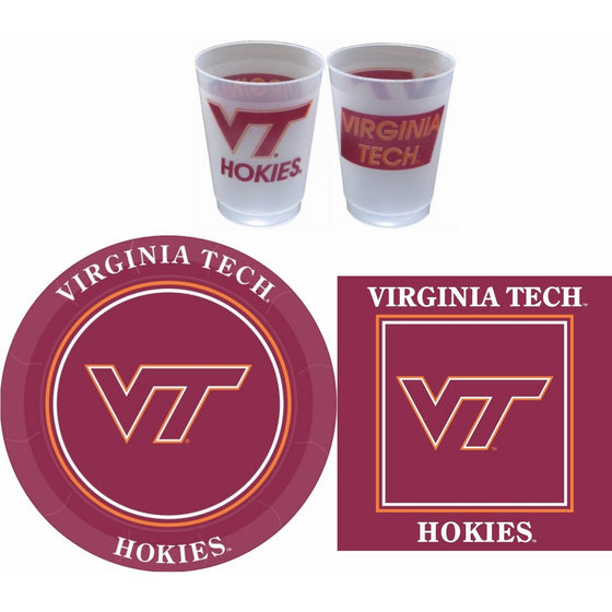 Westrick Virginia Tech Hokies Party Supplies - 81 pieces