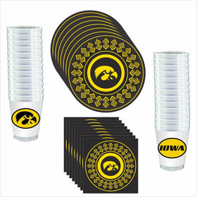 Westrick Iowa Hawkeyes Party Pack - 81 pieces
