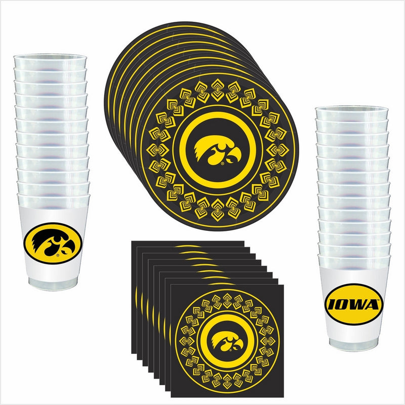 Westrick Iowa Hawkeyes Party Pack - 81 pieces