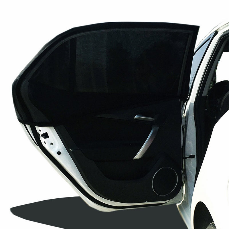 VaygWay Anti Glare Black Mesh Side Windows Car Sunshades UV Protector Privacy Screen