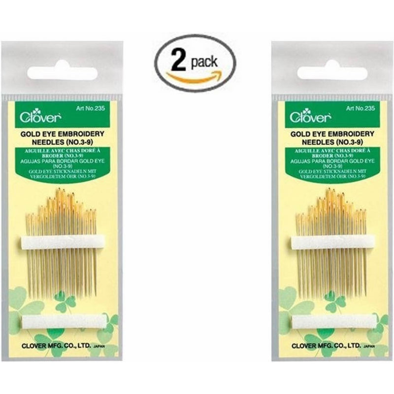 Clover No. 3-9 Gold Eye (2-Pack)