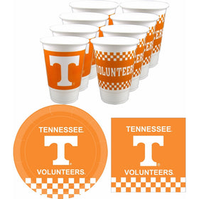 Westrick Tennessee Volunteers Party Supplies - 48 pieces