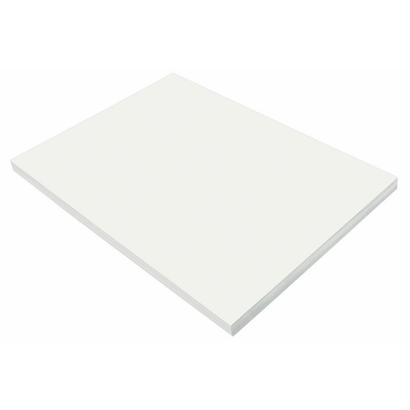 Pacon SunWorks Construction Paper, 18" x 24", 100-Count, White