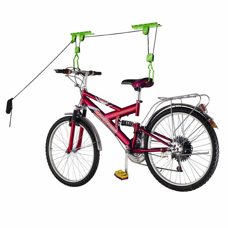 2009 Bike Lane Bicycle Garage Storage Lift Bike Hoist 100LB Capacity Heavy Duty