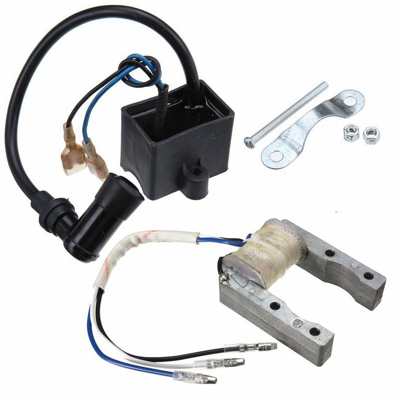 Magneto Stator & Ignition Coil CDI Kit Fits 49cc to 80cc Motorized Bicycle Bike