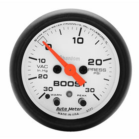 Auto Meter 5777 Phantom Electric Boost/Vacuum Gauge