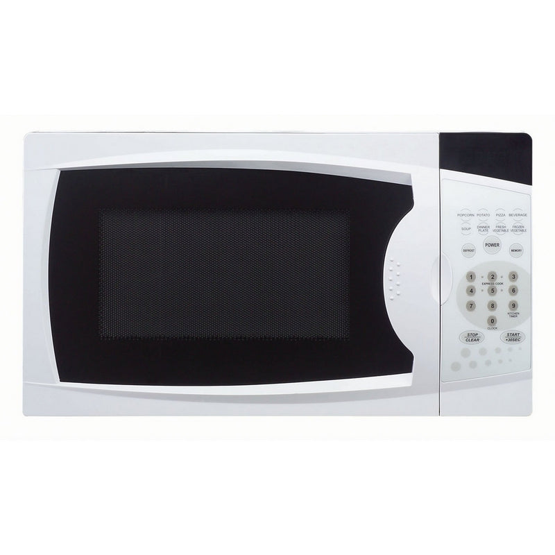 0.7 Cu. Ft. 700W Countertop Microwave Oven in White