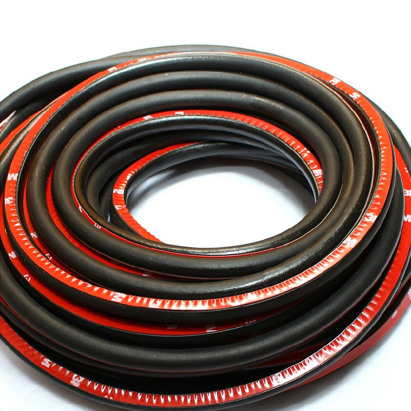E Support 315" Small D 8Meter 3M Door Rubber Seal Weather Strip Hollow Car Motor Auto