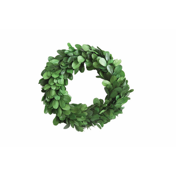 Creative Co-Op Small Round Preserved Boxwood Wreath