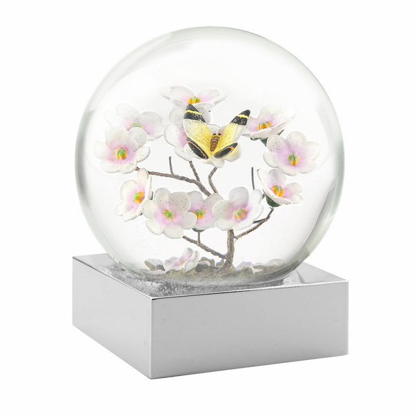 CoolSnowGlobes Butterfly on Branch Snow Globe