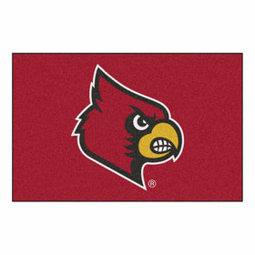 Fanmats NCAA University of Louisville Cardinals Nylon Face Starter Rug