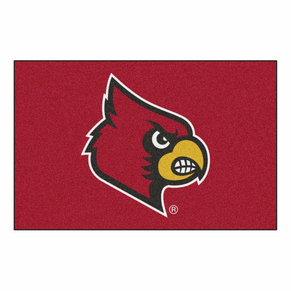 Fanmats NCAA University of Louisville Cardinals Nylon Face Starter Rug