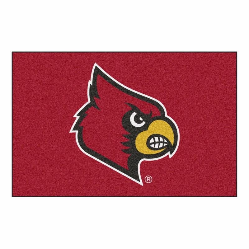 Fanmats NCAA University of Louisville Cardinals Nylon Face Starter Rug