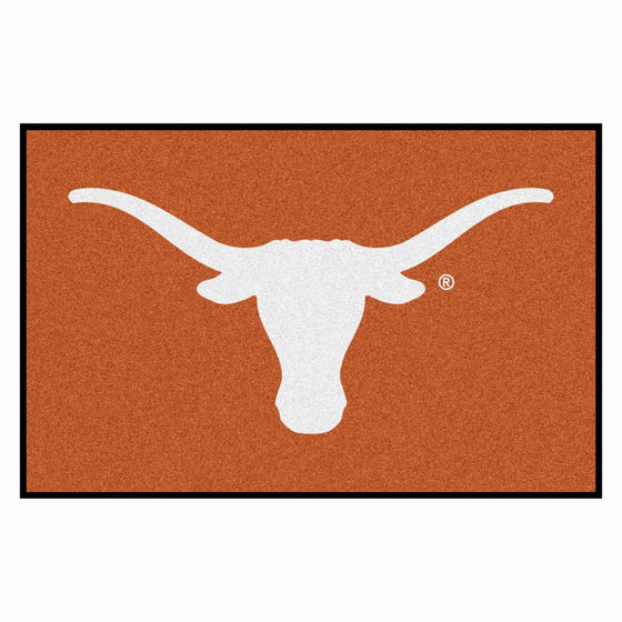 Fanmats NCAA University of Texas Longhorns Nylon Face Starter Rug