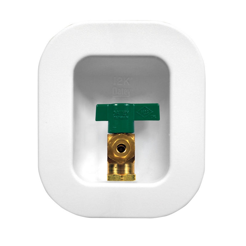 Oatey 39130 1/4 Turn Brass Ball Valve Low Lead, Copper Sweat, Display Box