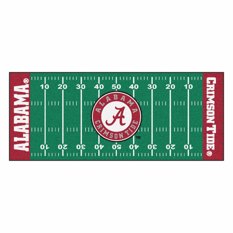FANMATS NCAA University of Alabama Crimson Tide Nylon Face Football Field Runner
