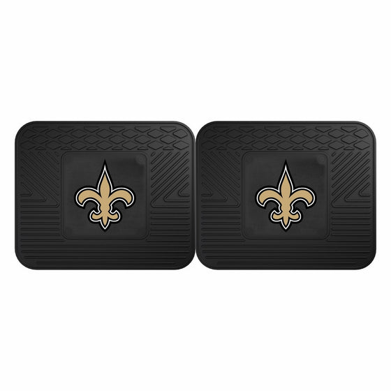 Fanmats 12307 NFL - New Orleans Saints Utility Mat - 2 Piece