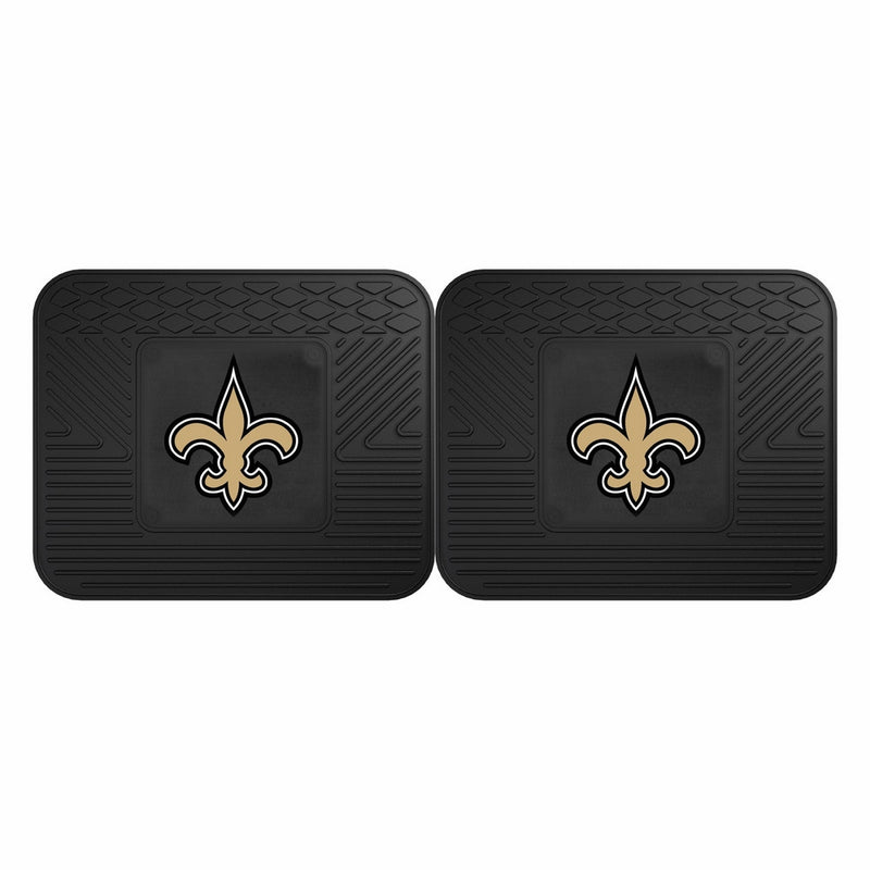 Fanmats 12307 NFL - New Orleans Saints Utility Mat - 2 Piece