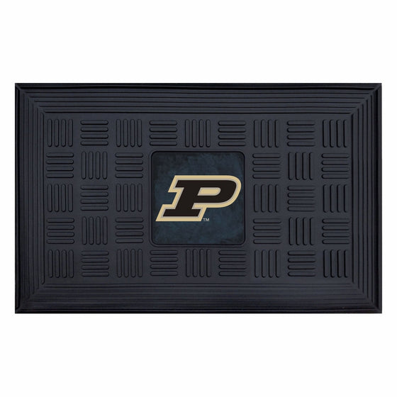 Fanmats NCAA Purdue University Boilermakers Vinyl Door Mat