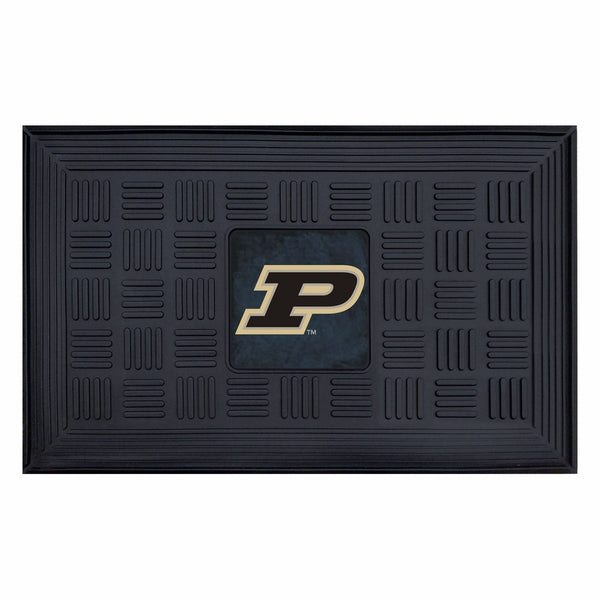 Fanmats NCAA Purdue University Boilermakers Vinyl Door Mat