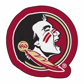 Fanmats NCAA Florida State University Seminoles Nylon Face Mascot Rug