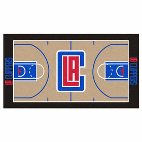 FANMATS NBA Los Angeles Clippers Nylon Face NBA Court Runner-Large