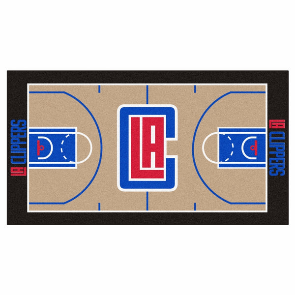FANMATS NBA Los Angeles Clippers Nylon Face NBA Court Runner-Large