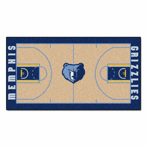 FANMATS NBA Memphis Grizzlies Nylon Face NBA Court Runner-Large