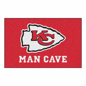 Fanmats 14321 NFL Kansas City Chiefs Nylon Universal Man Cave Starter Rug