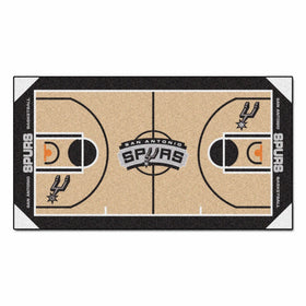 FANMATS NBA San Antonio Spurs Nylon Face NBA Court Runner-Small
