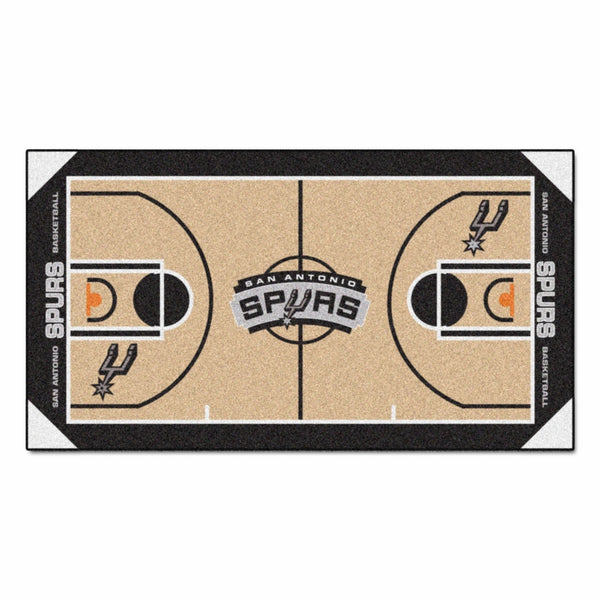 FANMATS NBA San Antonio Spurs Nylon Face NBA Court Runner-Small