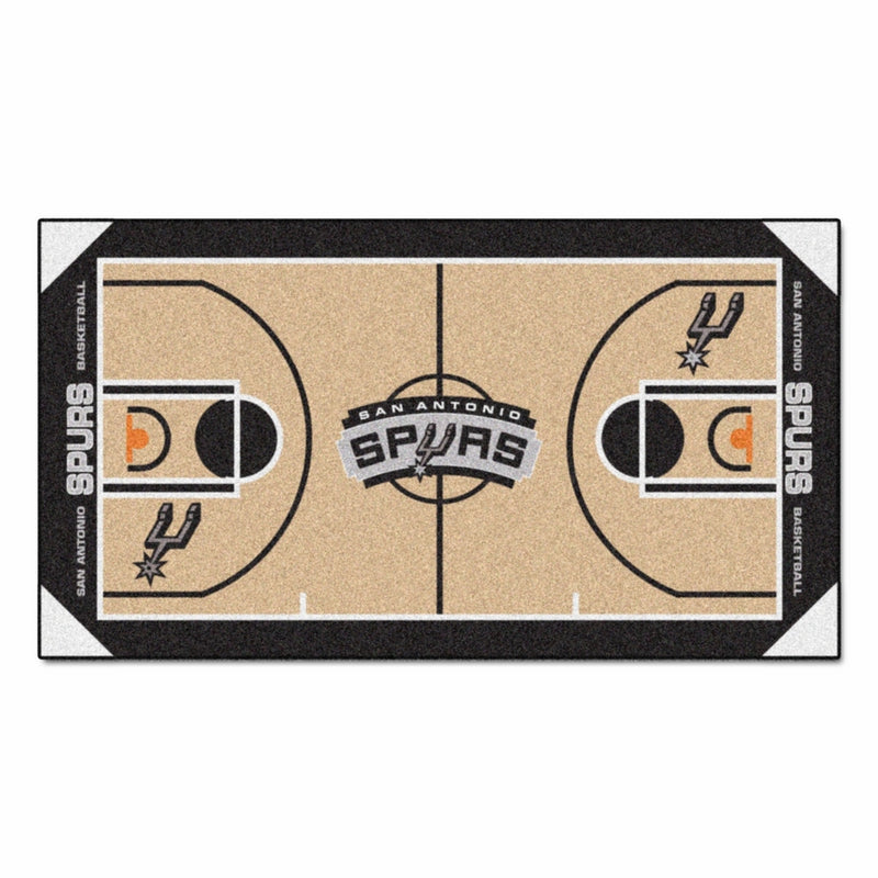 FANMATS NBA San Antonio Spurs Nylon Face NBA Court Runner-Small