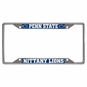 FANMATS NCAA Penn State Nittany Lions Chrome License Plate Frame